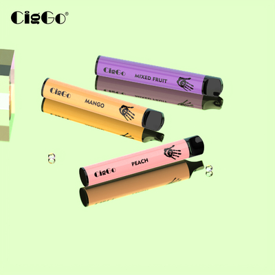 600 Puffs Disposable Electronic Cigarettes 2.0ml Prefilled Vape Pen