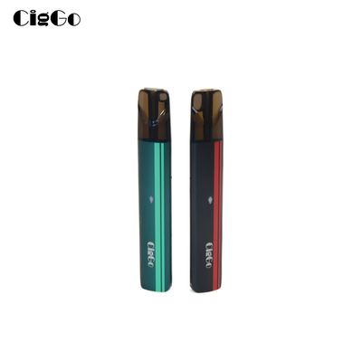 Rechargeable Custom Electronic Cigarette 450mAh Battery 2.0ml E Liquid Pod System