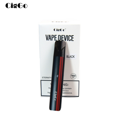 Rechargeable Custom Electronic Cigarette 450mAh Battery 2.0ml E Liquid Pod System