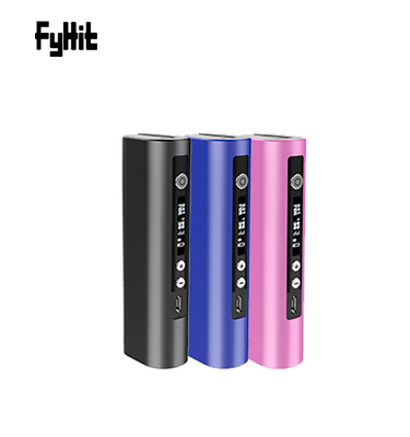 Ceramic Heating Dry Herb Vaporizer Rotatable Mouthpiece OLCD Screen