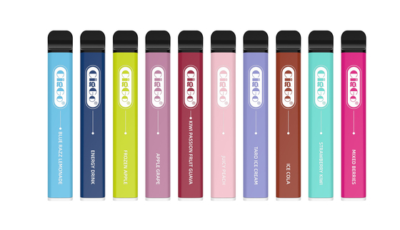 600 Puffs 2ml Capacity Disposable Pod Vape TPD Standard E Cigarette Vaper