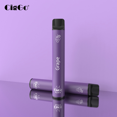 850mAh 1500 Puffs Hit Puff Bar 5.0ml Volume CigGo Plus X Puff Max Disposable Vaporizer