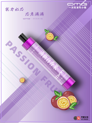 800 Puffs Disposable Vape Pens Super Cool Player With Flash Lighting