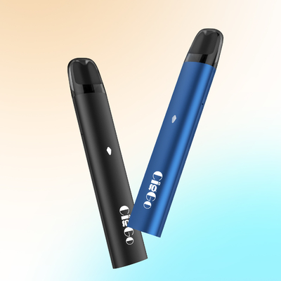 Refillable Open Pod Vape System Kit Vaporizer E Cigs 750mAh Rechargeable Battery