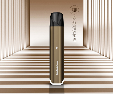 750mAh Rechargeable Battery Vape Pod System Ceramic Coil Vaporizer Electronic Cigarette