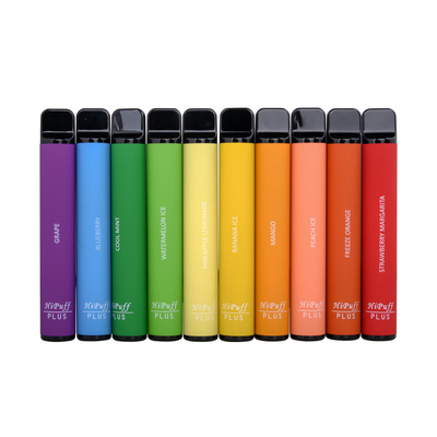 Hipuff Plus 800 Puffs Healthy E Cig 550mAh 3.2ml Pre Filled Pod