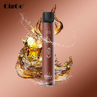 50mg/mL Disposable Pod Vape 1500 Puffs Ciggo Plus X With Various Flavors