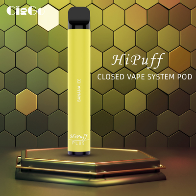 Aluminum Shell 3.2ml Disposable E Cigarettes Heating Device 50mAh