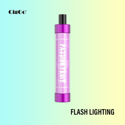 LED Light 550 Mah Disposable Vape Pod 1.8 Ohm Plastic Vape Material