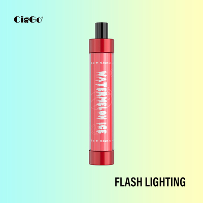 3.0ML 550Mah E Liquid Electronic Cigarette 800 Puffs CigGo Flash Lighting