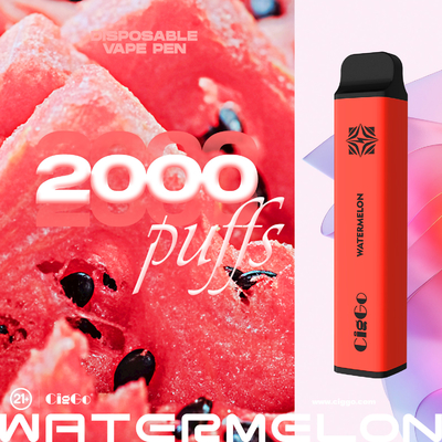 E Juice 6.5 ML Disposable Pod Vape 2000 Puffs 950Mah Battery
