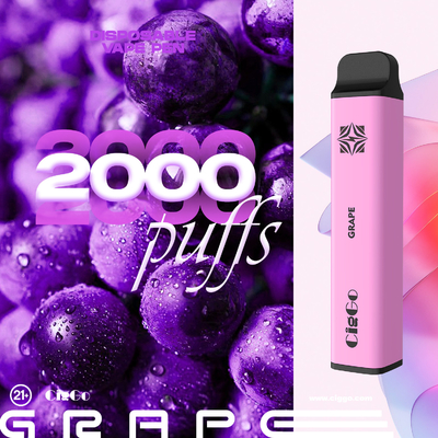 6.5ML Pineapple Disposable Pod Vape 2000 Puffs 950Mah Large Battery