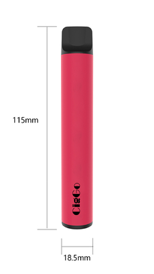 6.5ML Electrical Heating Smoking Device 1500 Puffs 950Mah Battery