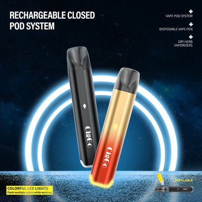 TPD Approval CBD Vape Pod System Ciggo Bysoul 2ML 750Mah Battery