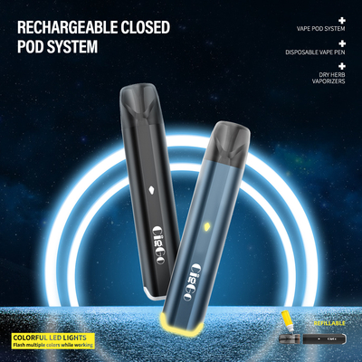 TPD Approval CBD Vape Pod System Ciggo Bysoul 2ML 750Mah Battery