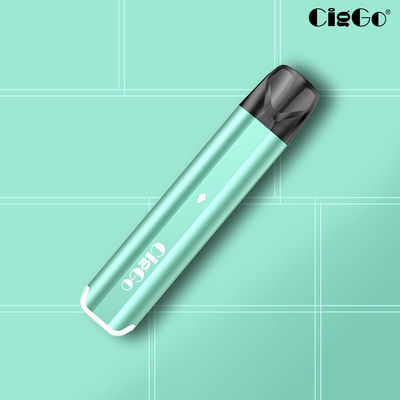 TPD Approval CBD Vape Pod System Ciggo Bysoul 2ML 750Mah Battery