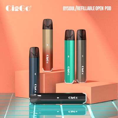CBD Refillable Disposable Vape Pods Ciggo Bysoul 750Mah Battery
