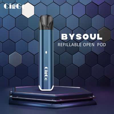 Bysoul 2.5ml Refillable Pod System Ciggo CBD Vape Kit Blue Color
