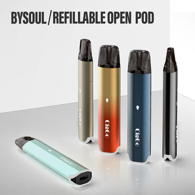 750Mah TPD Rechargeable Vape Pod System Starter Kit THC Vape Kit