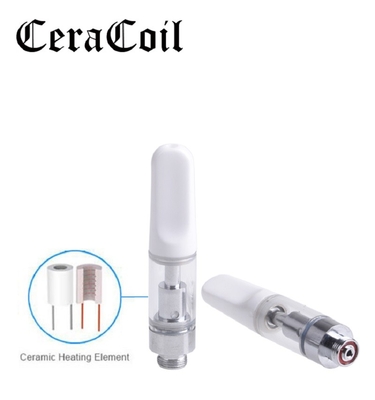 Disposable 1ML CBD THC Vape Cartridge Alumium Materials 950Mah Battery