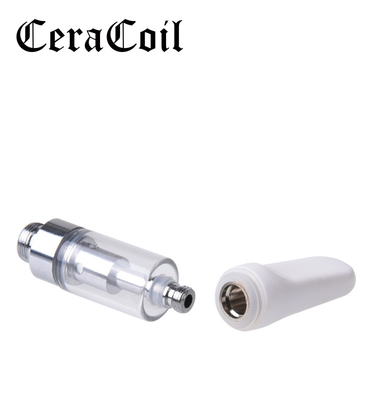 Disposable 1ML CBD THC Vape Cartridge Alumium Materials 950Mah Battery