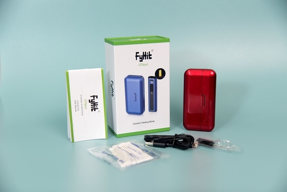 USB Charger Ceramic Fyhit Duo Heat Not Burn Device For Tobacco Sticks