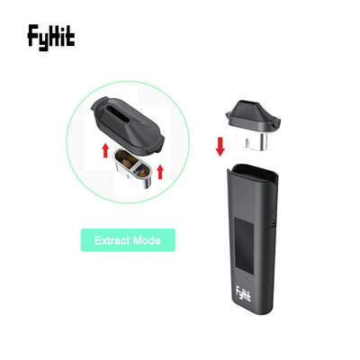 2 In 1 Smart Dry Herb Vaporizer Black Vaporizer With Custom logo Vaporizer
