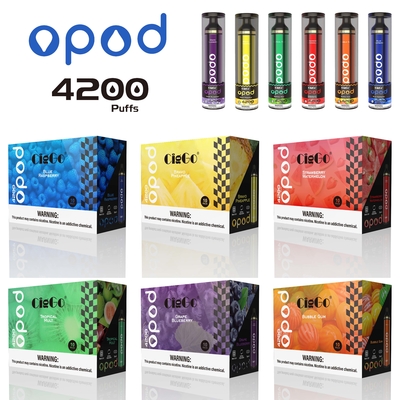 Mesh Coil Disposable Vape Pen Electronic Cigarettes 4200 Puffs Light Air Flow Control