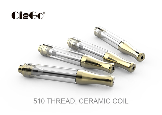Lead Free Disposable CBD THC Vape Cartridge 0.5ml 1.0ml Stainles Steel