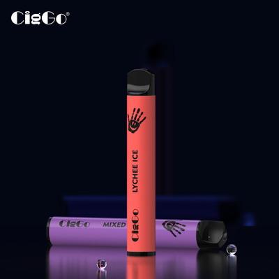 Lightweight 2ml Disposable Electronic Cigarette CigGo Vape 600 Puff