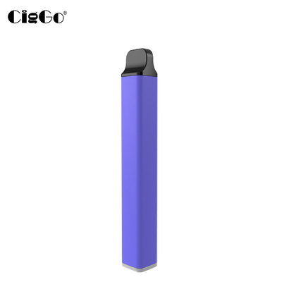 3.6ML Ciggo Custom Vapor Cigarettes 1000 Puffs Zero Nicotine Salt
