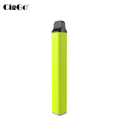 3.6ML Ciggo Custom Vapor Cigarettes 1000 Puffs Zero Nicotine Salt