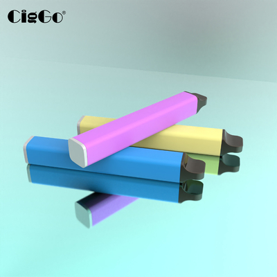 Multiple Color SS Custom Vapor Cigarettes 1000 Puffs Large Battery 650Mah