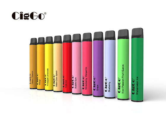 2000 Puffs Disposable Vape Pen Slim Portable Electronic Cigarette