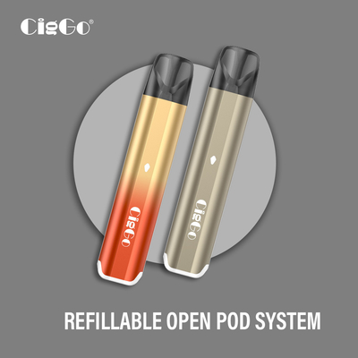 Rechargeable Pod System Starter Kit Refillable Vape Pen With USB Port
