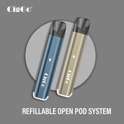 Rechargeable Pod System Starter Kit Refillable Vape Pen With USB Port