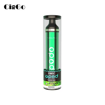 5% Salt Nicotine Disposable E Cigarette Smooth Tastes Tropical Mult