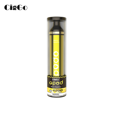 10ml Rechargeable Mesh Coil Disposable 4200 Puffs Bravo Pineapple