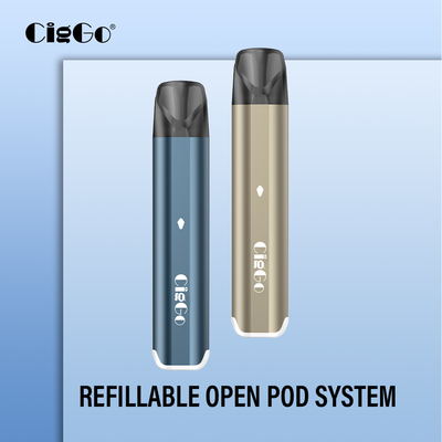 750Mah Battery Pod System Starter Kit 2ml Pod Style Tank Vape Pen