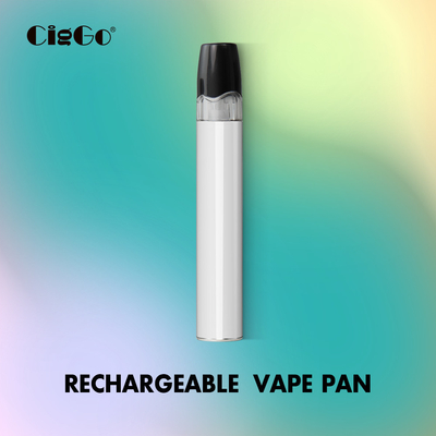 CBD Rechargeable Disposable Vape Pen 1ml Ceramic Coil Thick Oil Vape