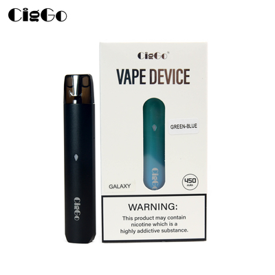1.0 OHM Pod System Starter Kit 450Mah Battery 5% Nicotine Salt