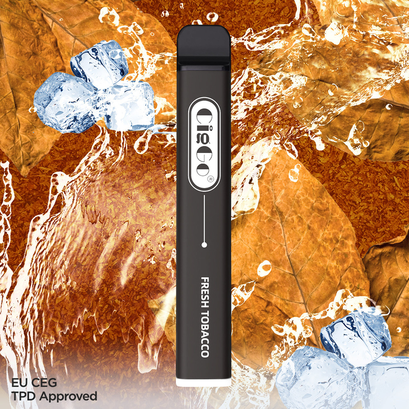CigGo Square 550mAh 550 Puffs Disposable Pod Device Vape Pen 2% Nicotine