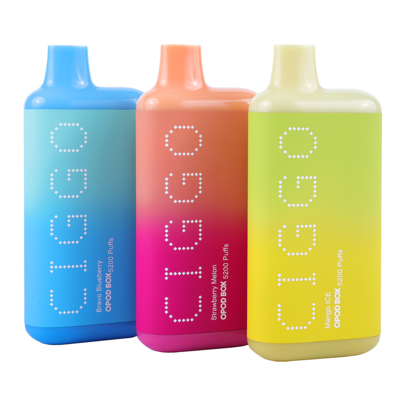 CigGo Jelly Rechargeable Disposable Vapes 12.5ML Pod Kit 5200 Puffs