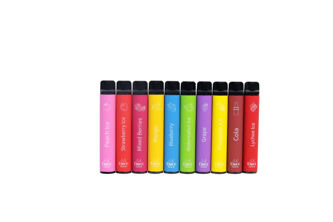6.5ml E Liquid 2000 Puff Disposable Vape Puff Max Vaporizer Built In Battery