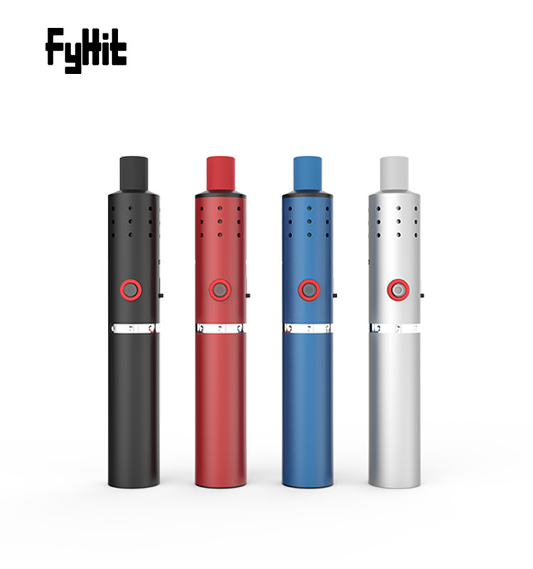 Custom Dry Herb Vaporizer Pen Ceramic Chamber Silicone Mouthpiece OEM