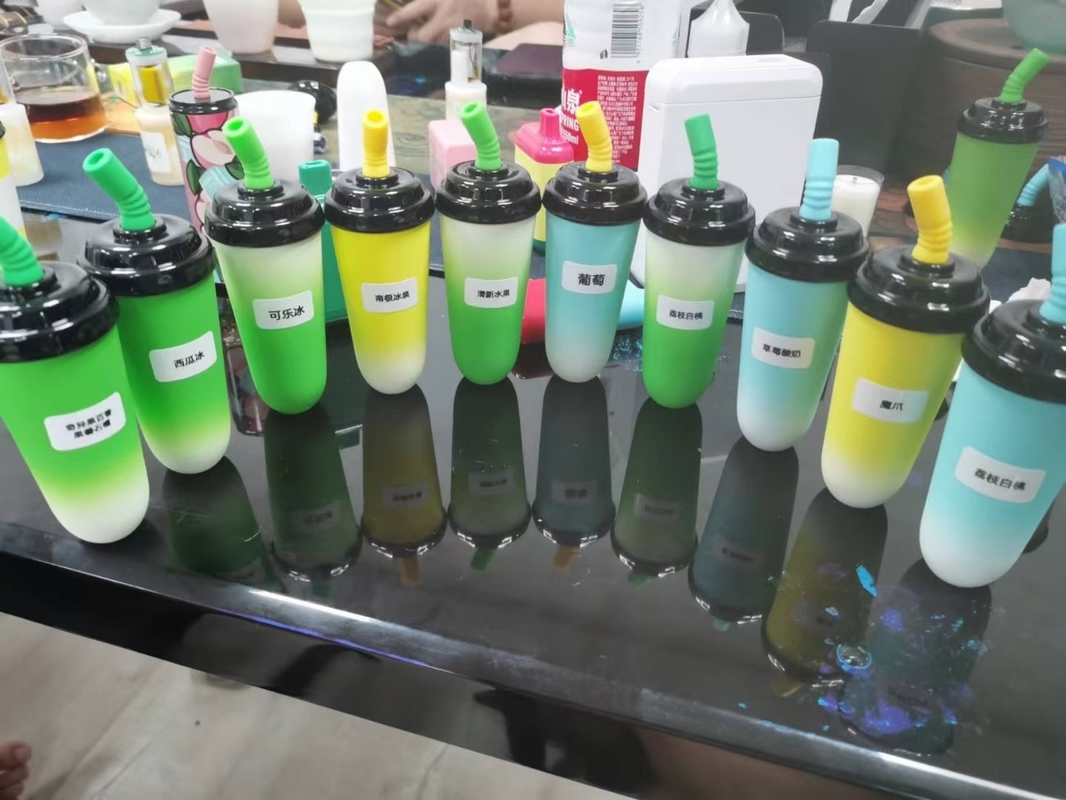 OEM 6000 Puff Disposable Vape Rechargeable Milk Tea Cup Disposable Vape Pod
