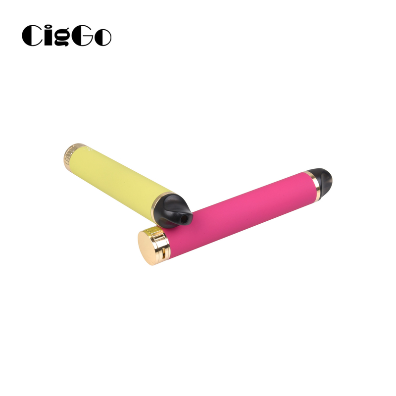 50mg Nic Salt Disposable E Cigarette Vaper 1500 Puffs Airflow Adjustable
