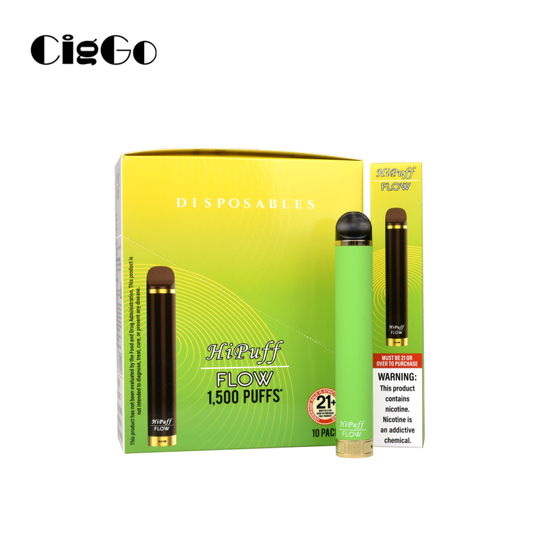1500 Puffs Disposable Stick Vape 5ML Pre Filled Adjustable Airflow