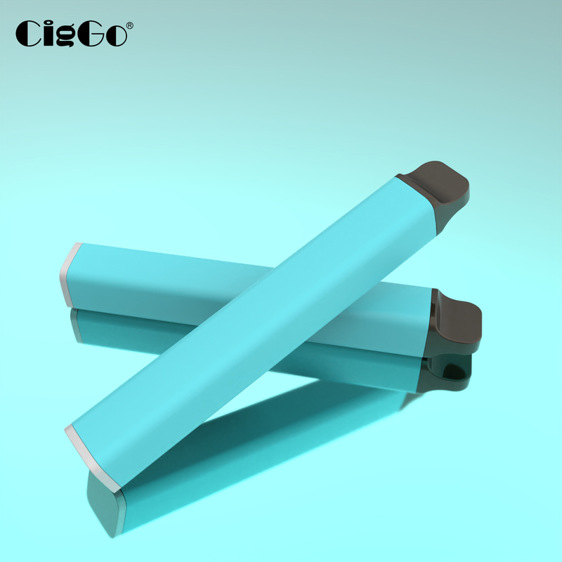 1000 Puffs 650Mah Stainless Steel E Cigarette 3.6ML Slim Vape Pen