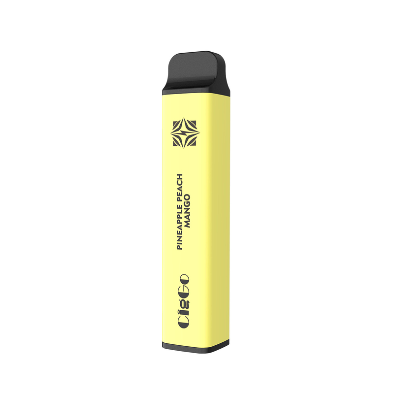 Zero Nicotine 6.5ML Custom Vapor Cigarettes 2000 Puffs 950Mah